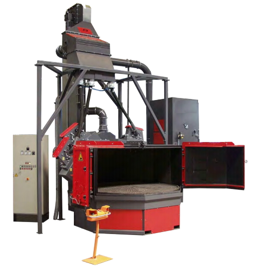 Rotary Table Shot Blasting Machine